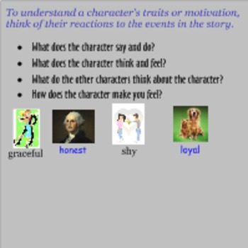 Preview of Character Traits