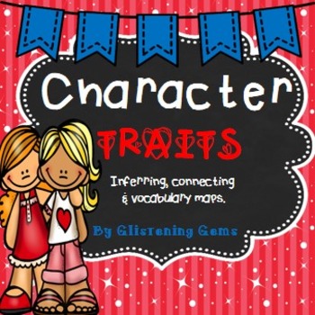 Preview of Character Trait Activities - Graphic Organizers, Task Cards & Writing Prompts