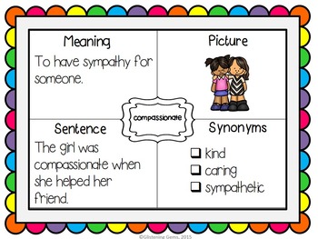 Character Trait Activities - Graphic Organizers, Task Cards & Writing  Prompts