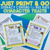 Character Traits Literacy Center