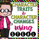 Character Traits Unit & Activities wit Graphic Organizers 