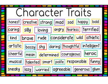 Preview of Character Traits/Black History Month/Google Slides