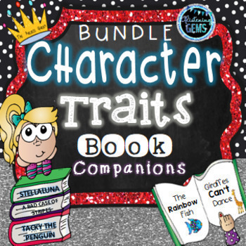 Preview of Character Traits Book Companions Bundle