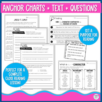 Character Traits Close Reading for 3rd Grade | TpT