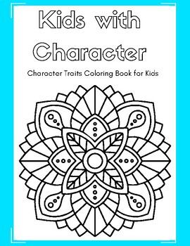 Preview of Character Traits Coloring for Kids