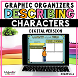 Character Traits Development Graphic Organizers Character 