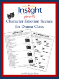 Character Traits & Emotions Mini Scenes for Drama Class