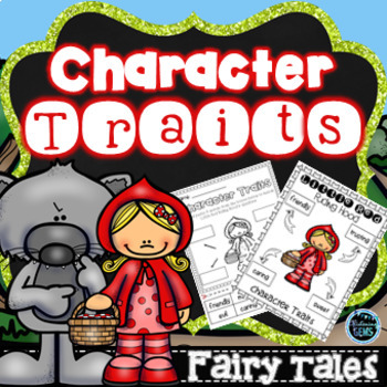 Preview of Character Traits Fairy Tales Bundle