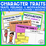 Character Traits Printables Feelings, Motivation, and Pers