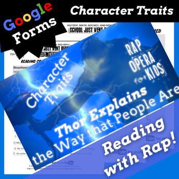 Preview of Character Traits Fun Passage Activity for 4th and 5th Grade