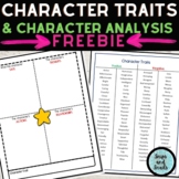 Character Traits--Graphic Organizer and Student Handout FREEBIE