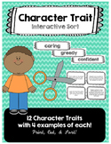 Character Traits Interactive Sort