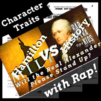 Preview of Character Traits Passage Worksheets for Middle and High School