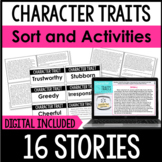 Character Traits Sort | Reading Sort with Digital