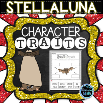 Preview of Stellaluna Character Traits Activities