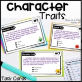 Character Traits Task Cards ⭐ Character Analysis ⭐ Charact