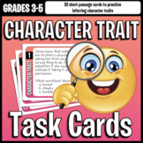 Character Traits Task Cards - Inferencing Reading Strategy