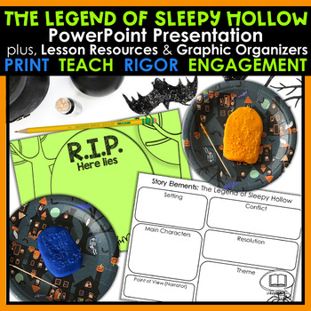 Preview of Halloween Reading Activities - The Legend of Sleepy Hollow - Character Traits