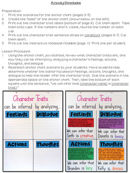 Character Traits: Three FREE Activities by Deb Hanson | TPT