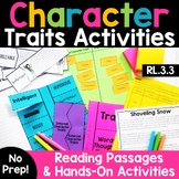 Character Traits Worksheets and Activities Comparing Chara