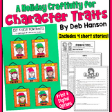 Character Traits Worksheets and Activity: Christmas Craftivity