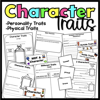 Character Traits and Feelings Unit by Courtney's Curriculum Creations