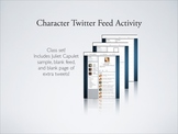 Character Twitter Feed Activity (Common Core)