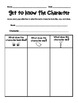 Character Worksheets by TeachPlanLove | Teachers Pay Teachers