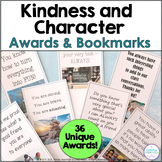 End of Year SEL Character & Kindness Award Certificates an