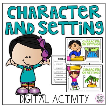 Preview of Character and Setting Digital Activity