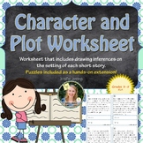 Character and Setting Worksheet and Puzzles