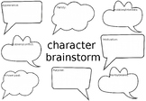 Character brainstorm template