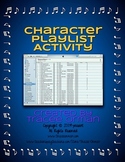Character or Book Playlist / Soundtrack Activity Handout