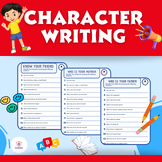 Character writing Worksheet: Unleash Your Creative Characters