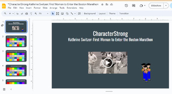 Preview of CharacterStrong  Kathrine Switzer: First Woman to Enter the Boston Marathon