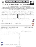 Character Traits Worksheet Activity : 4th Grade Reading Co