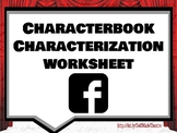 Characterbook Theatre Arts/Drama Characterization Worksheet