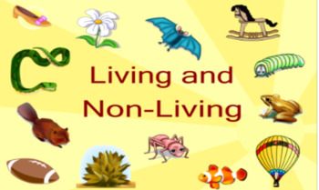 Preview of Characteristics Of Living and Nonliving things