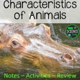 Characteristics of Animals - Activities and Worksheets