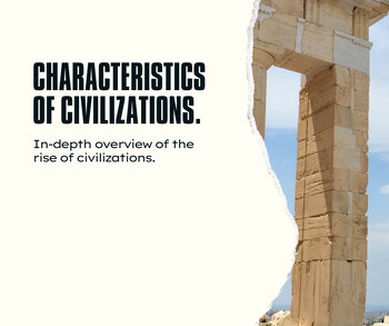 Preview of Characteristics of Civilizations Student Notes and Online Research Activity