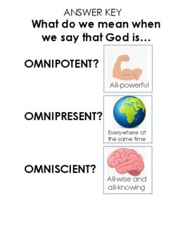 omniscient omnipotent omnipresent