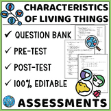 Characteristics of Life Assessments - 100% Editable