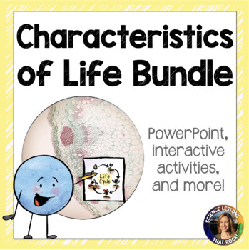 Preview of Characteristics of Life Bundle