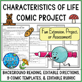 Characteristics of Life Comic - Characteristics of Life Project