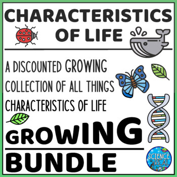 Preview of Characteristics of Life - Growing Discount Bundle