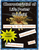 Characteristics of Life Poster Project