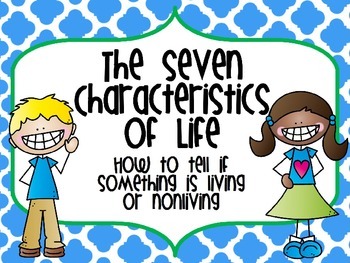 Preview of Characteristics of Life Powerpoint, Living or Nonliving Powerpoint
