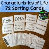Characteristics of Life Sorting Cards