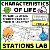 Characteristics of Life Stations Lab Activity - Student Le