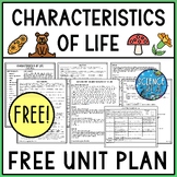 Characteristics of Life Unit Plan and Guide